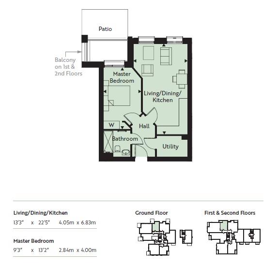 Floor Plan | Flat - Retirement | 33 Lindfield Place, Worthing, BN11 | For Sale